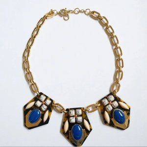 J.Crew Tortoise Shell Statement Necklace